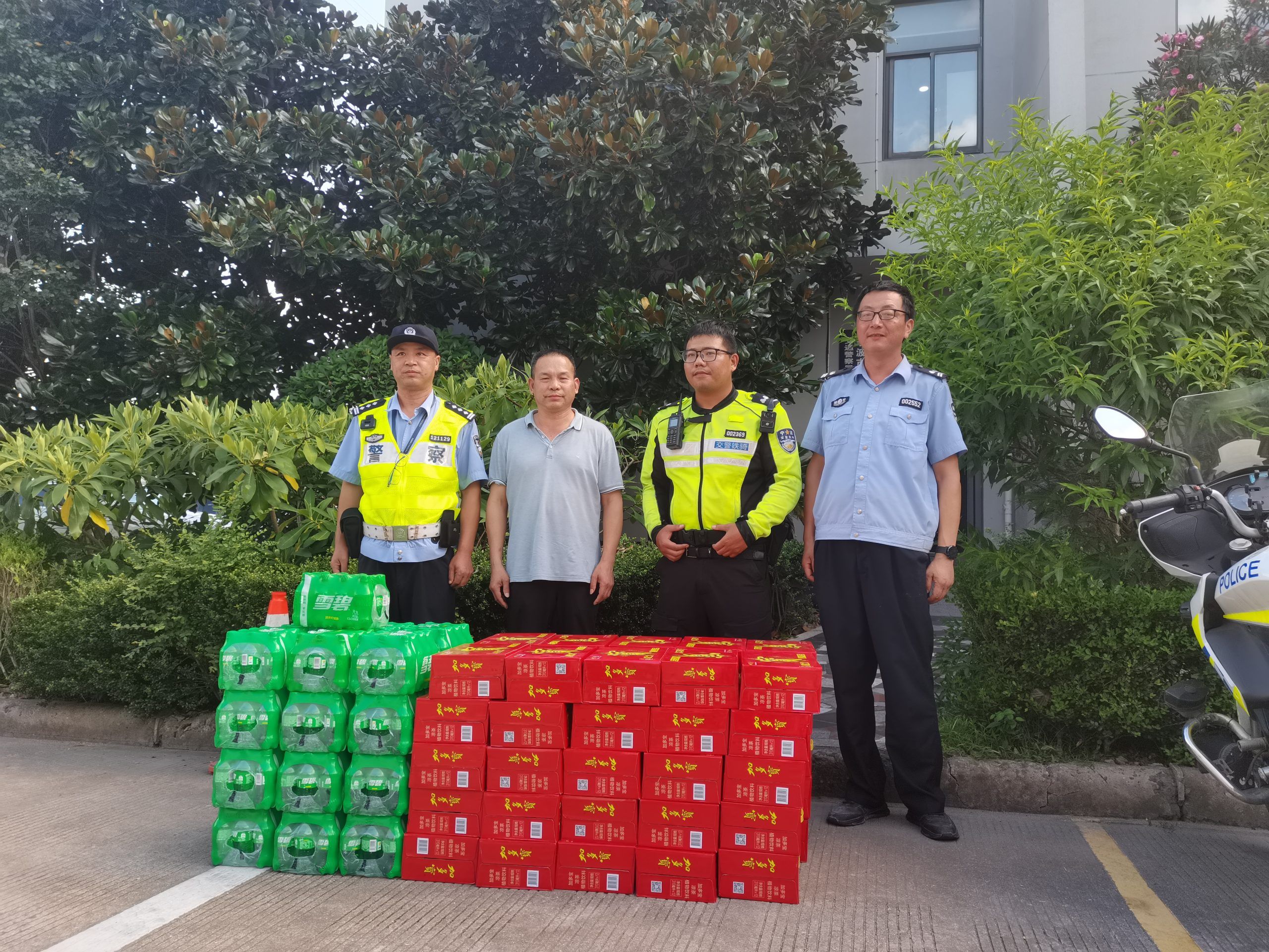 萌創園區開展夏日送清涼活動